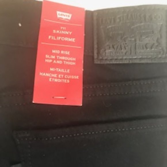 NWT Levi's 711 Skinny Fliforme Jeans - Picture 5 of 6